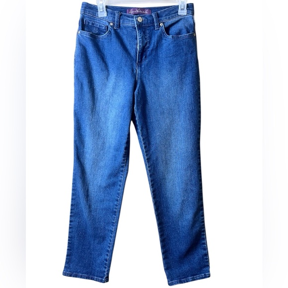 NWOT Gloria Vanderbilt Amanda High Waisted Jeans Size 6S Petite Preppy Casual - Picture 1 of 9